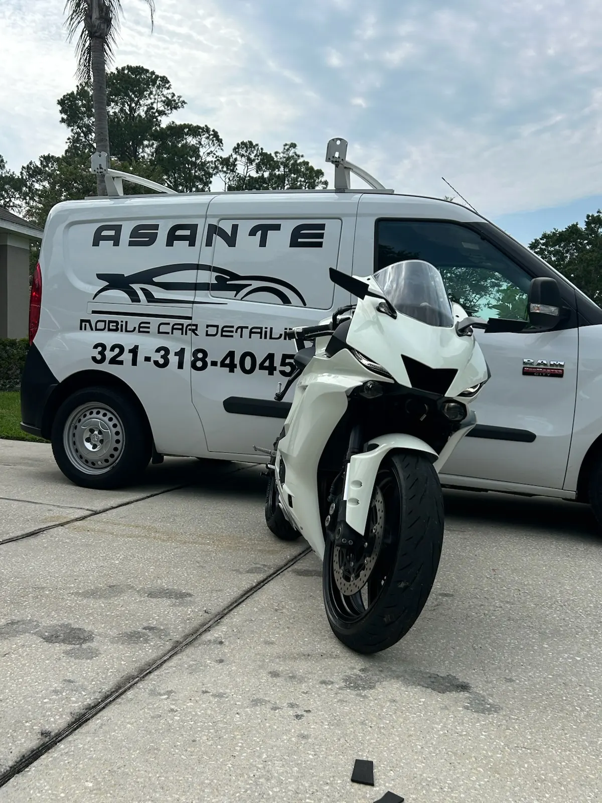 Asante Car Detailing project photo from Orlando